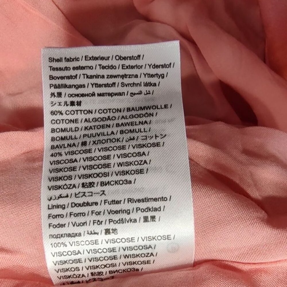 FARM Rio Mid Dress L Ombre Bananas Crossed Back Dress Tropical Summer - Picture 13 of 16
